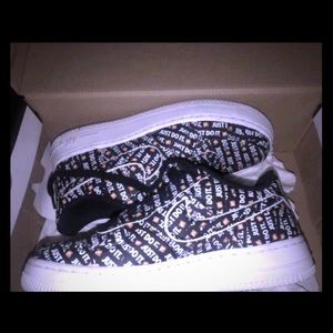 Nike Just Do It Air Force 1s